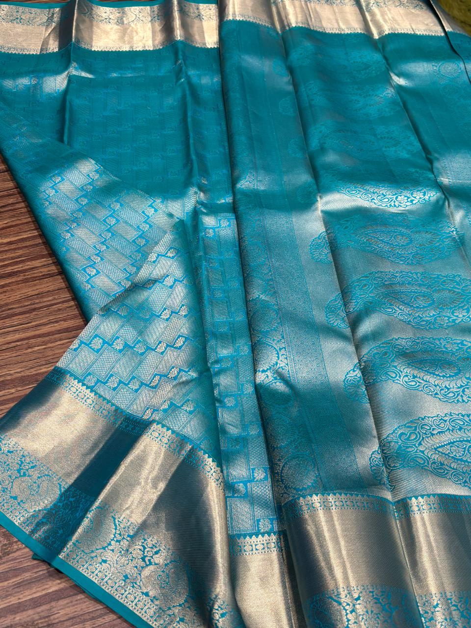 Pure Kanchipuram Broced Silk