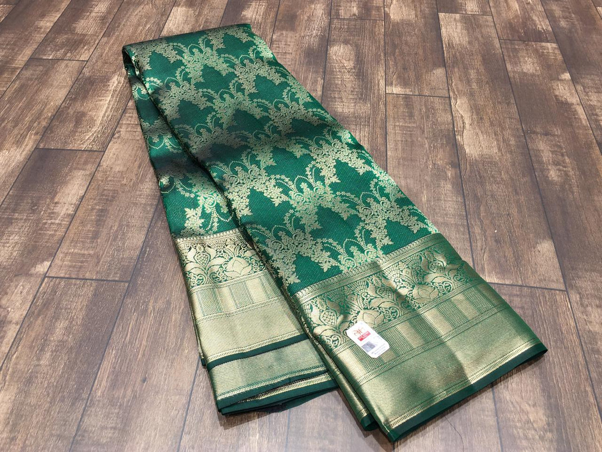 Pure Kanchipuram Broced Silk