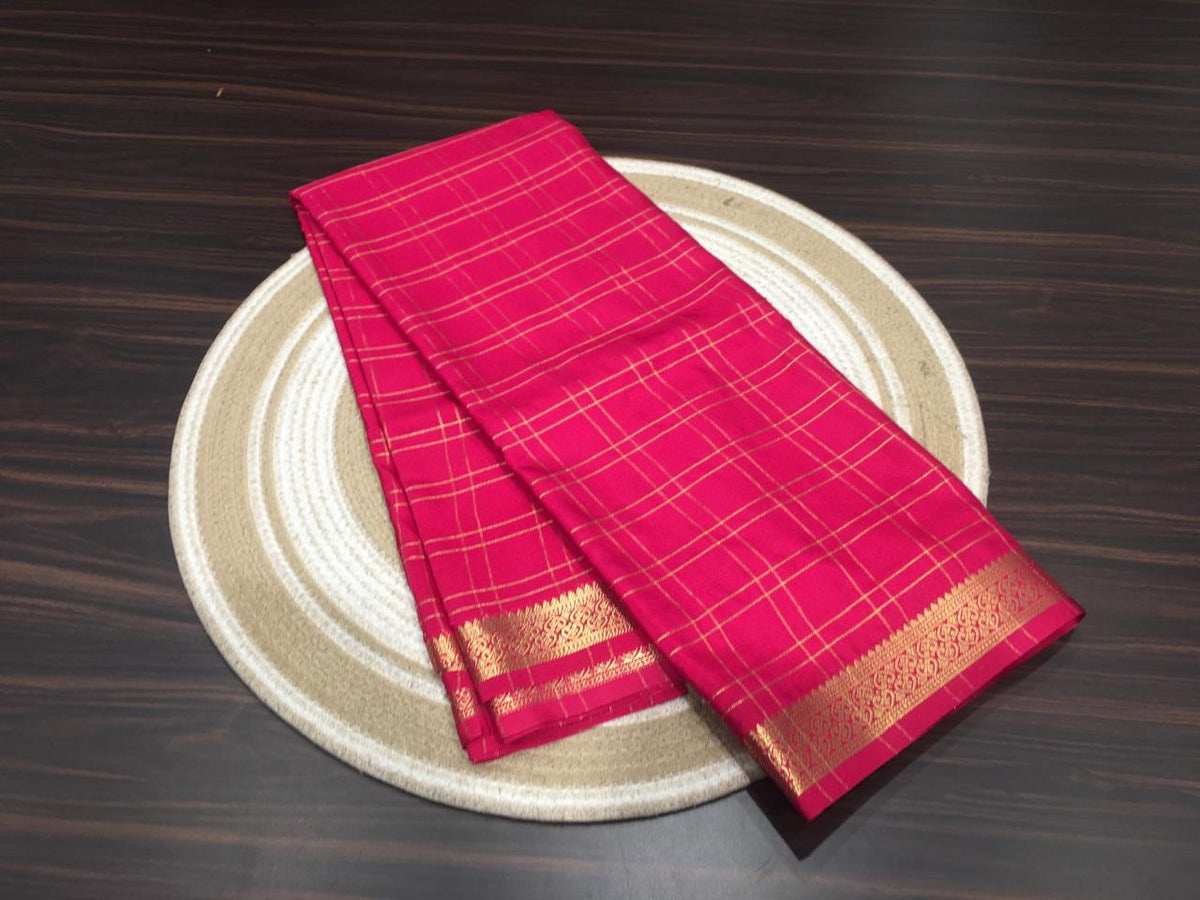 Semi Mysore Crape Silk