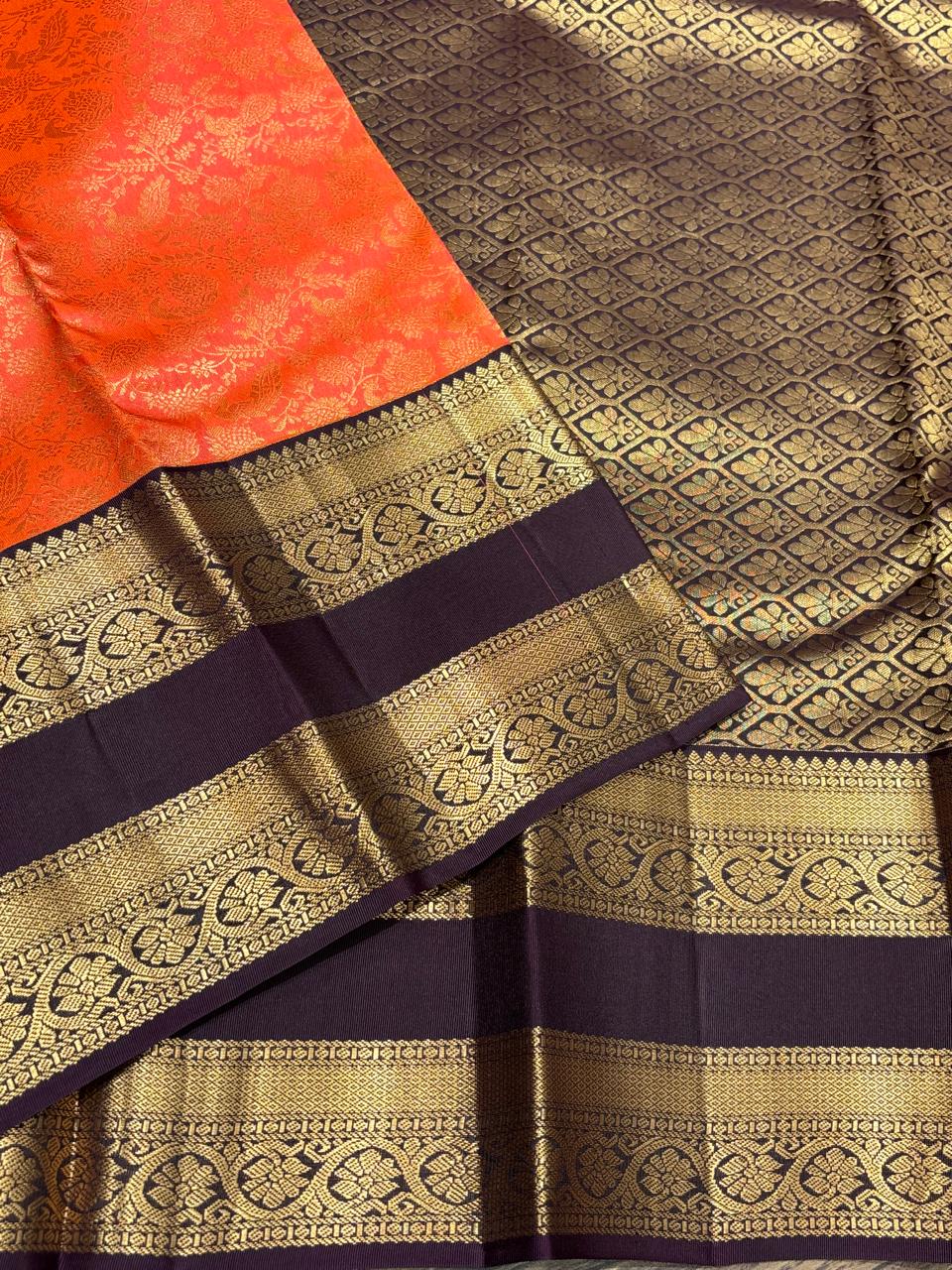 Pure Kanchipuram Broced Silk