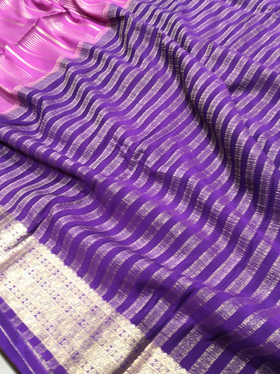 Semi Mysore Crape