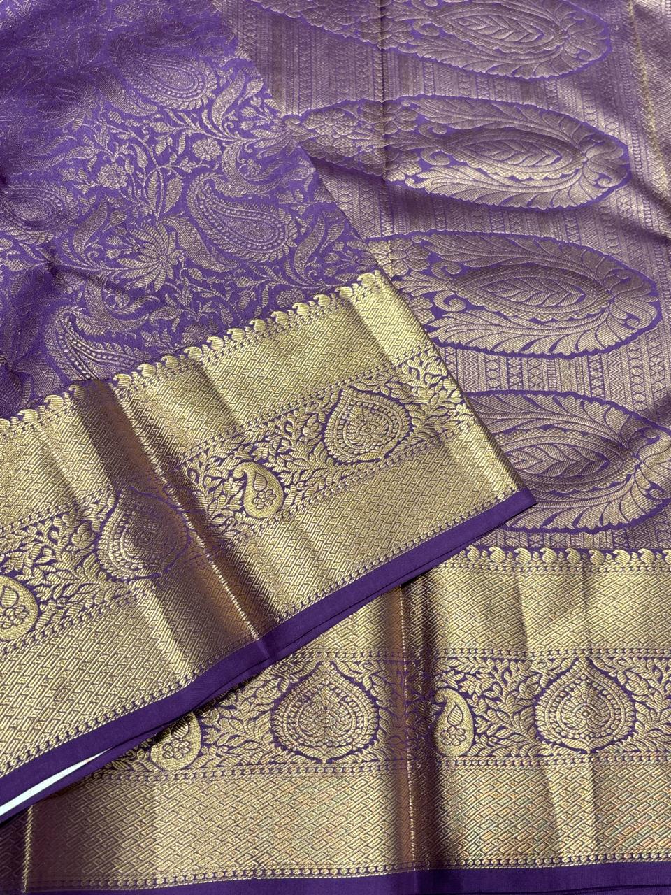 Pure Kanchipuram Broced Silk