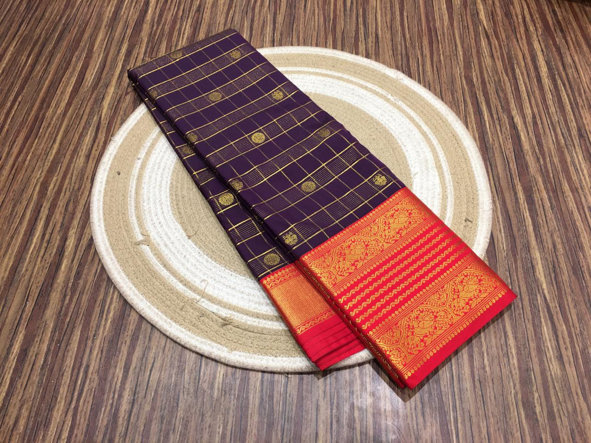 Semi Kanchipuram Silk