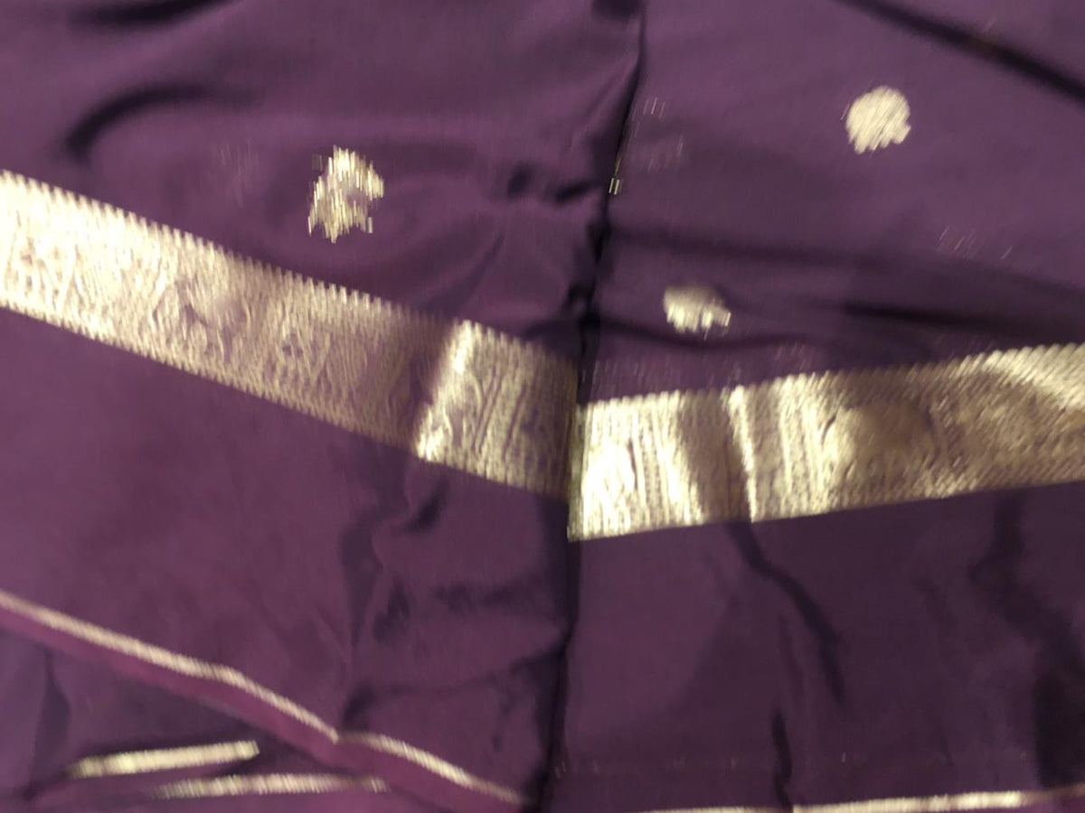 Semi Mysore Crape Silk