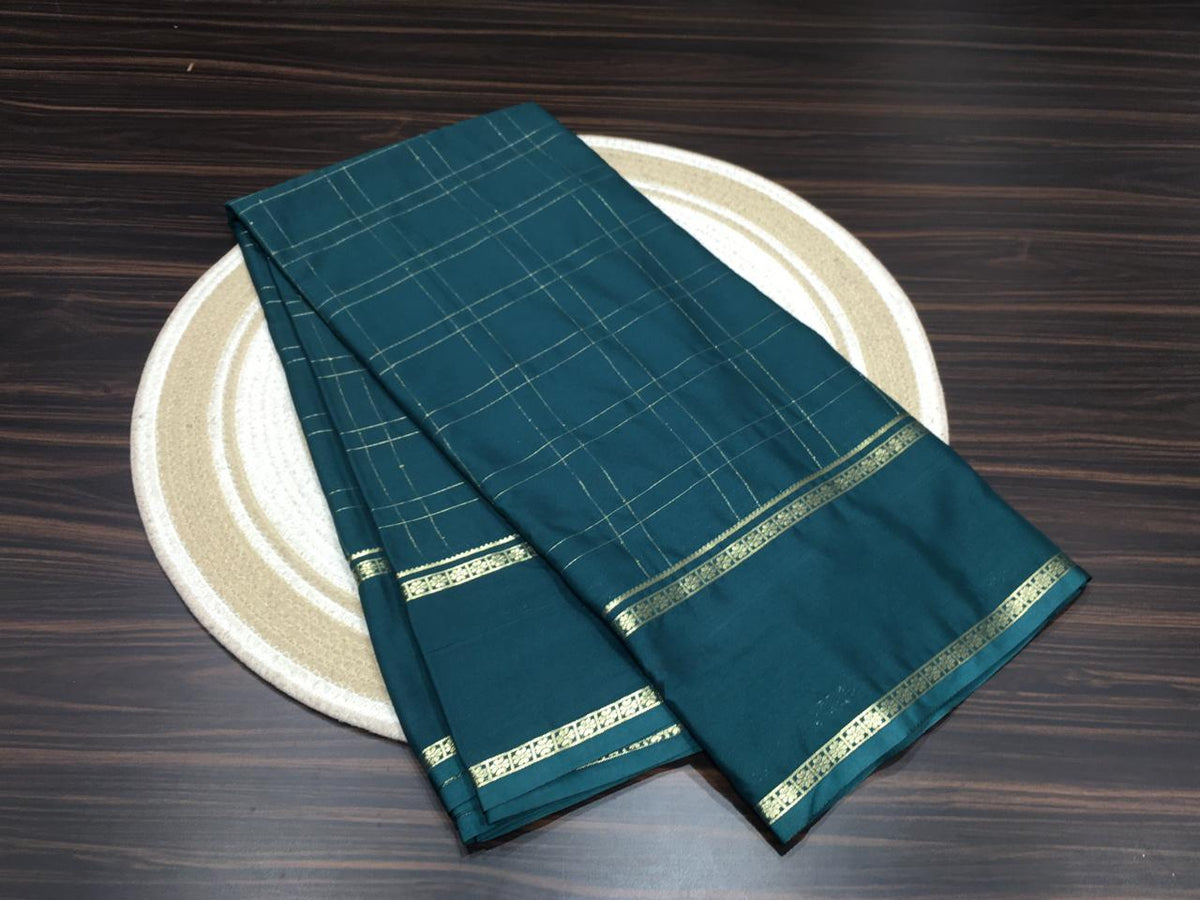 Semi Mysore Crape Silk