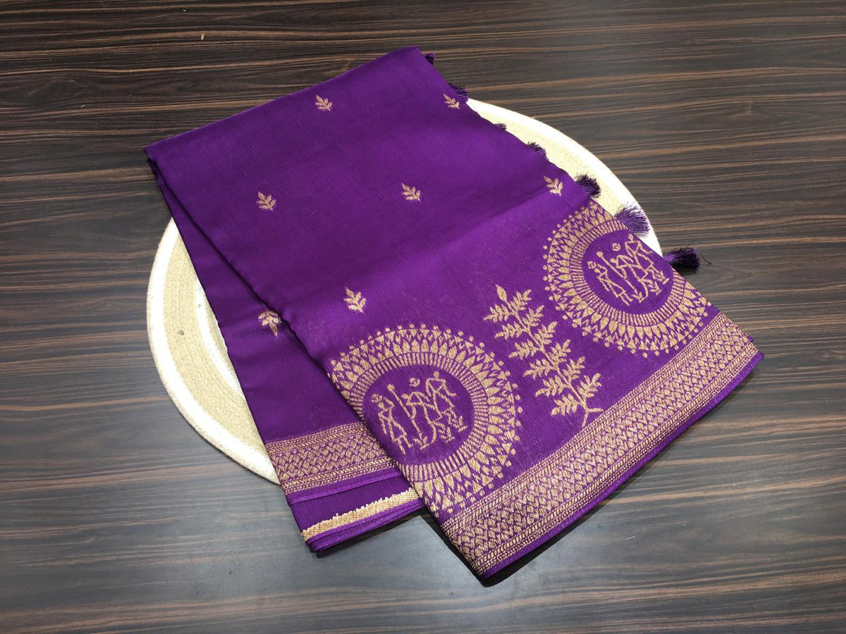 Soft Tussar Saree