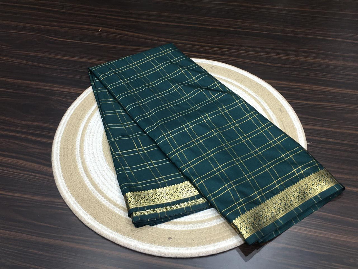 Semi Mysore Crape Silk