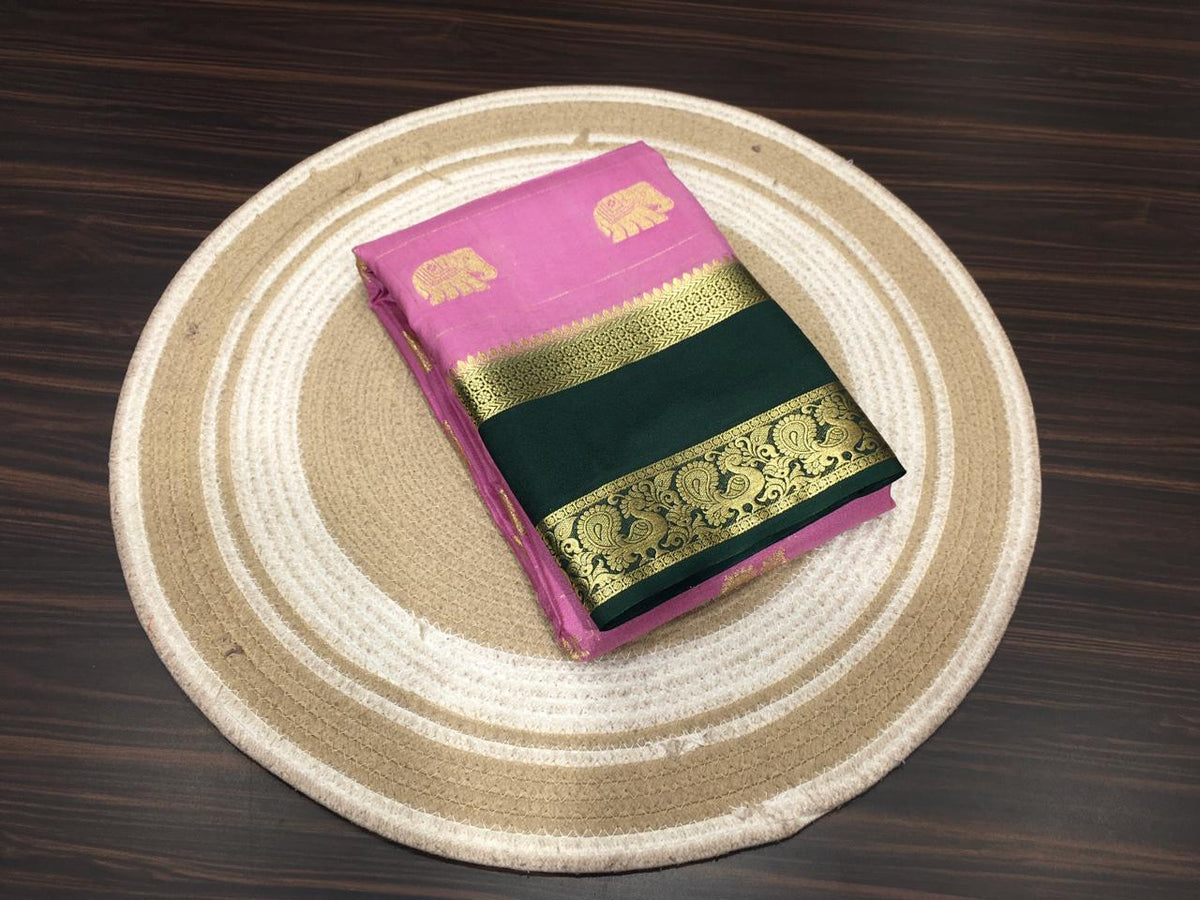 Semi Mysore Crape Silk