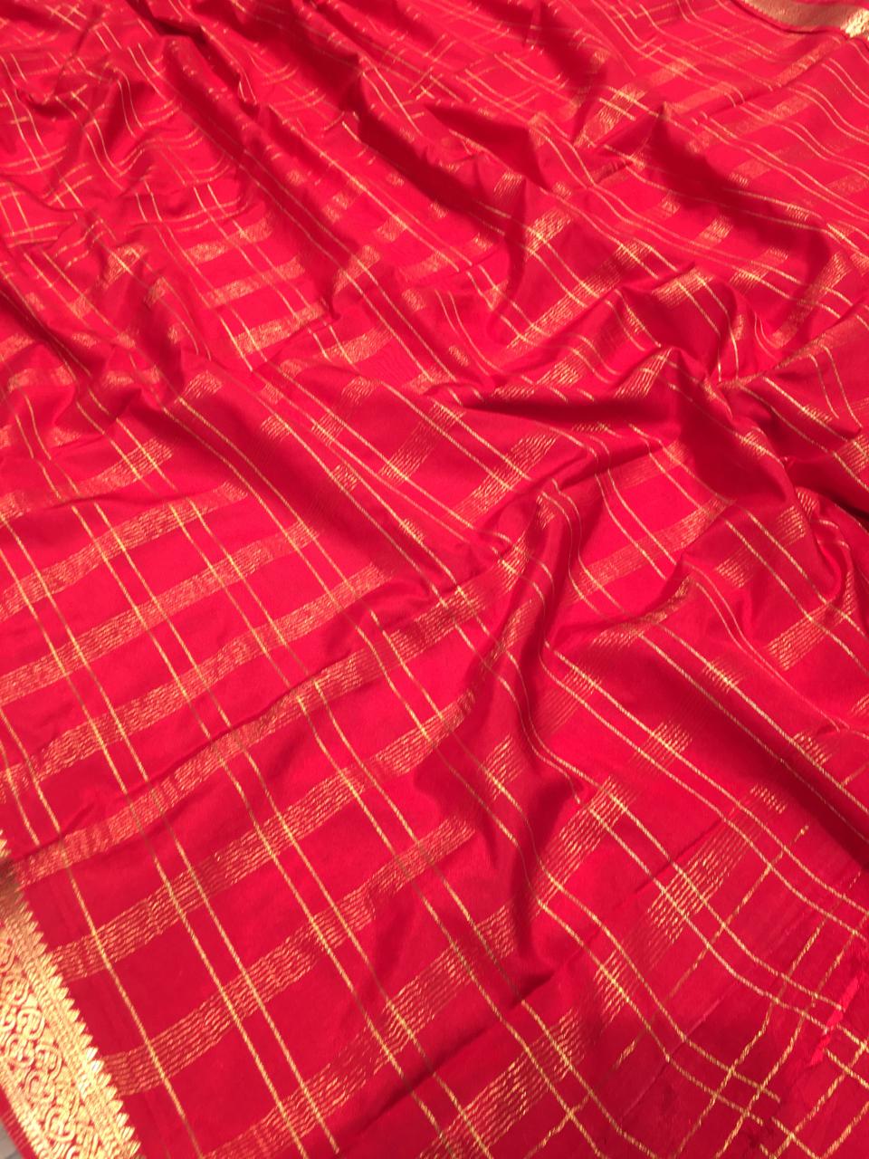 Semi Mysore Crape Silk