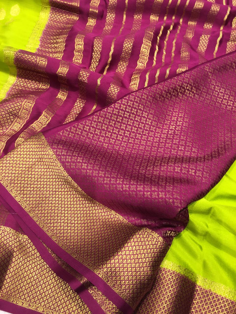 Pure Mysore Silk