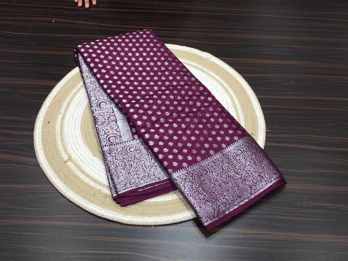 Lilly Tussar Saree