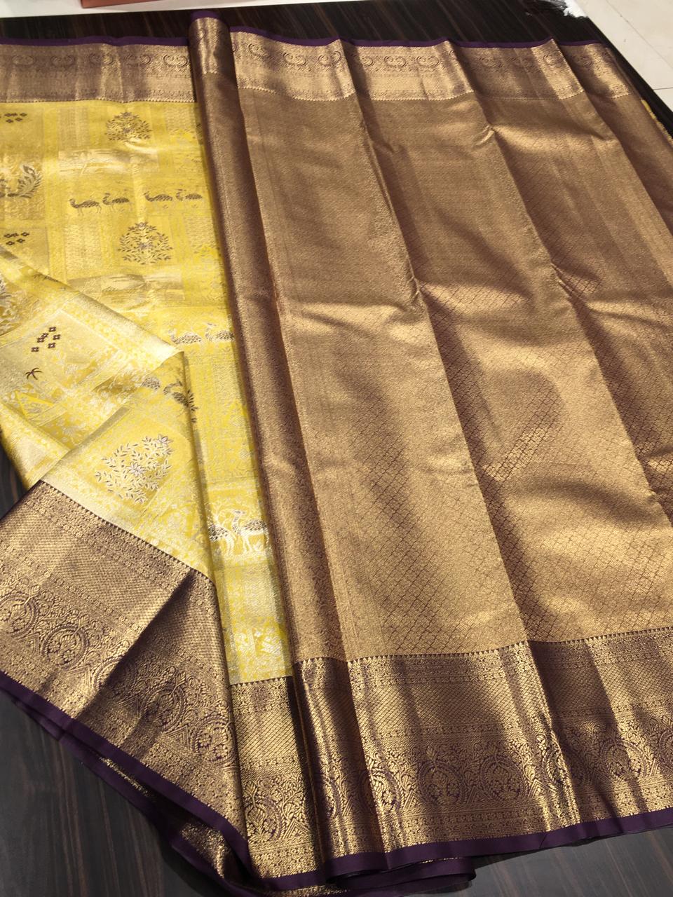 Semi Kanchipuram Tissue