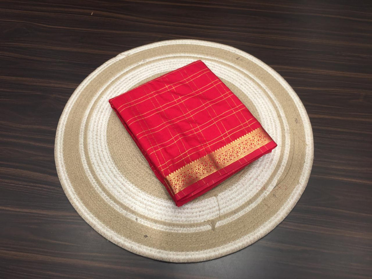 Semi Mysore Crape Silk