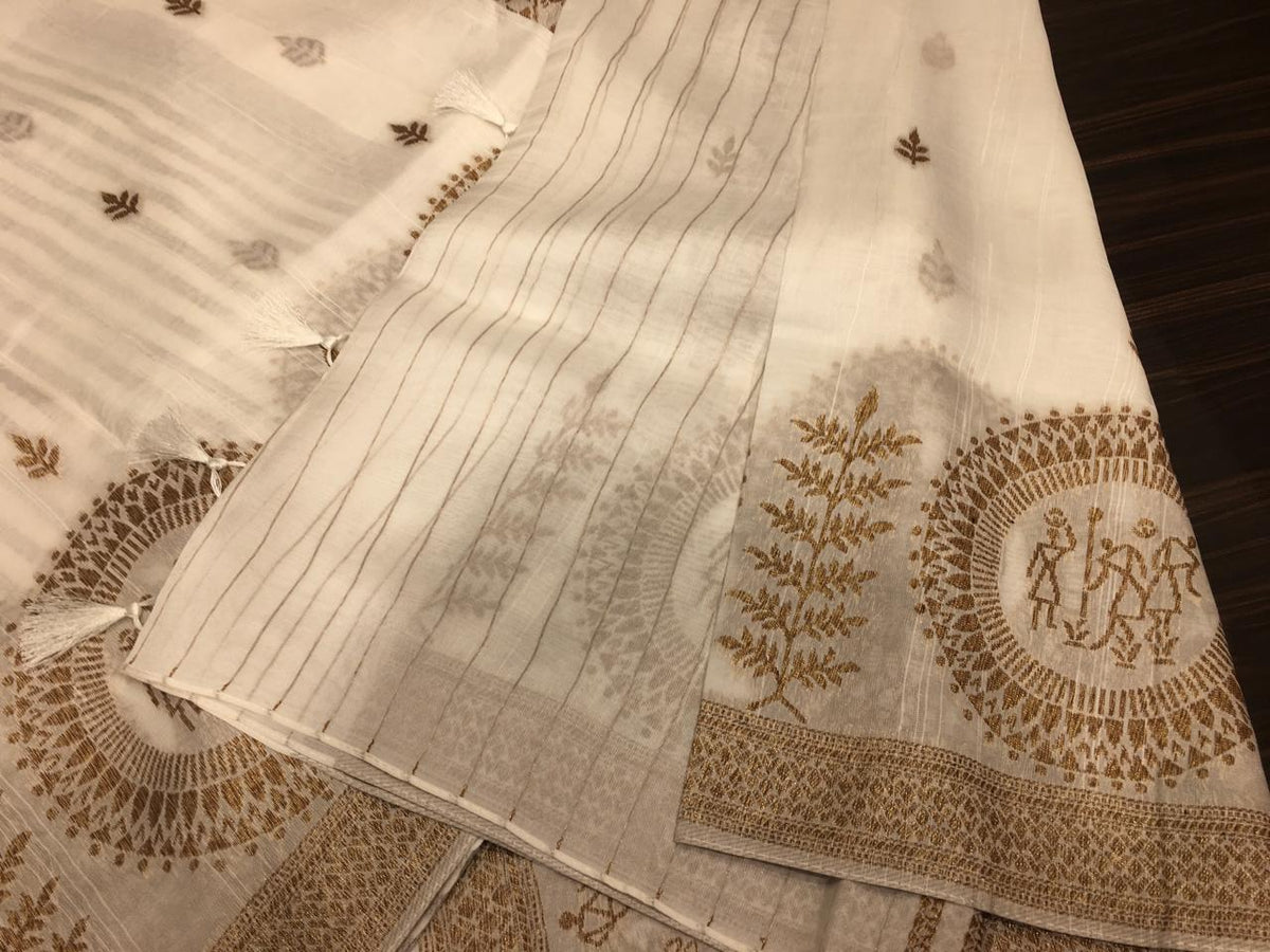 Soft Tussar Saree