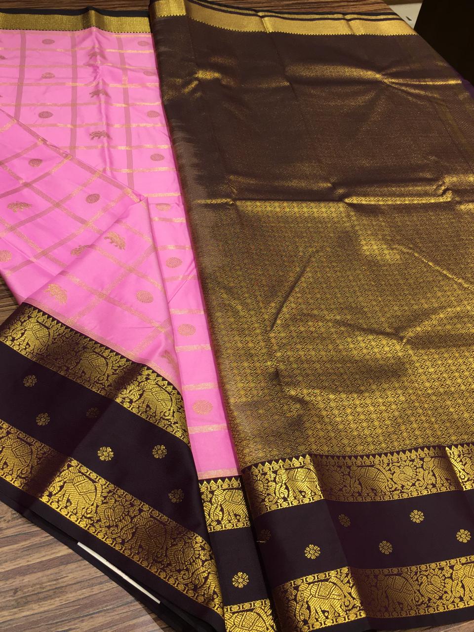 Semi Kanchipuram Silk