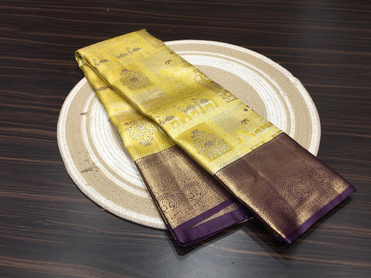 Semi Kanchipuram Tissue