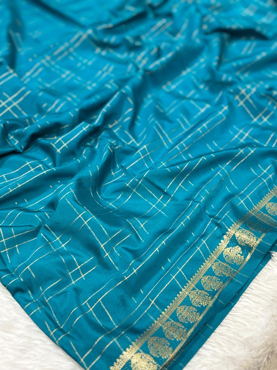 Premium Semi Mysore Silk Saree