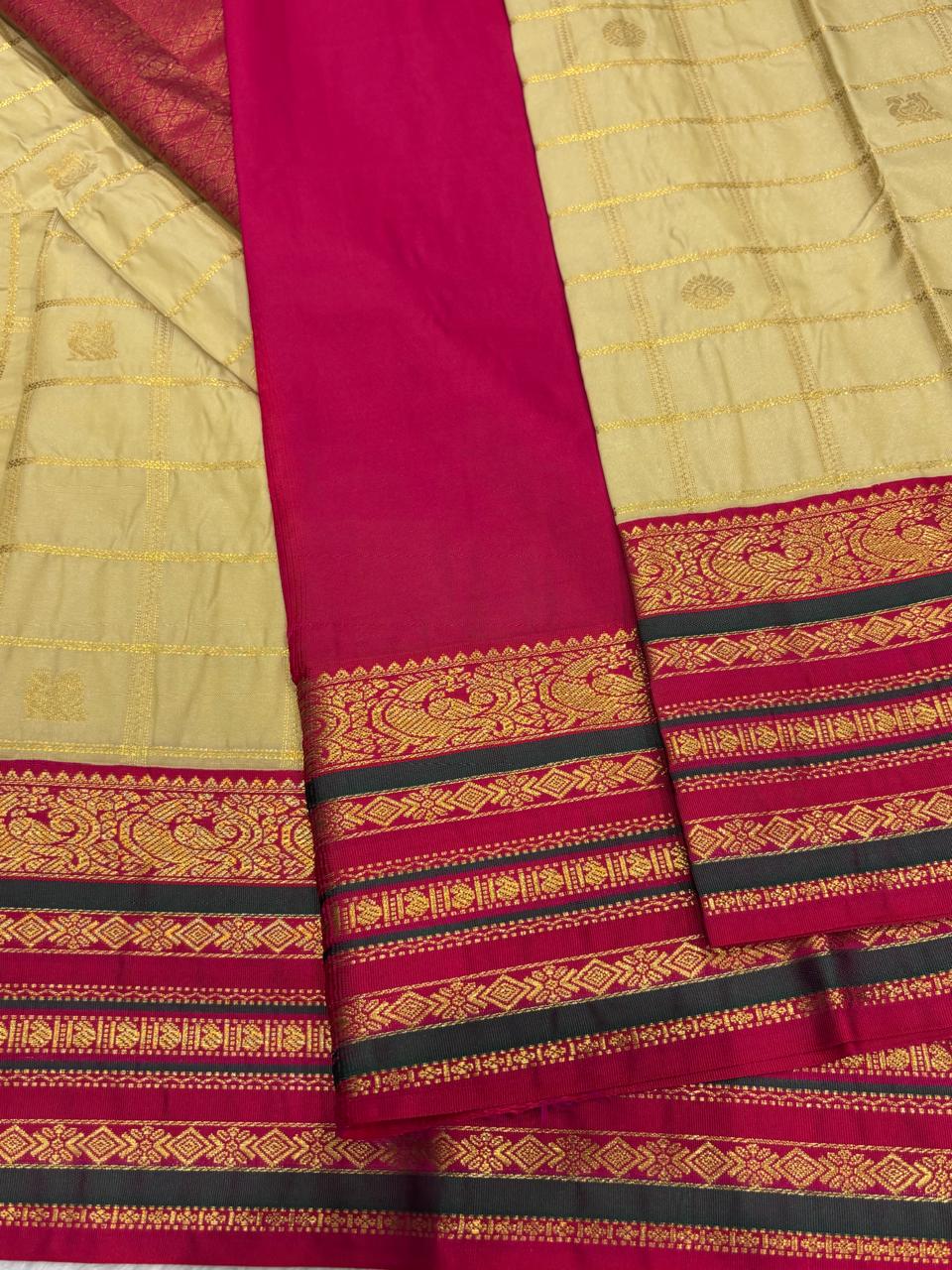 Semi Kanchipuram Silk