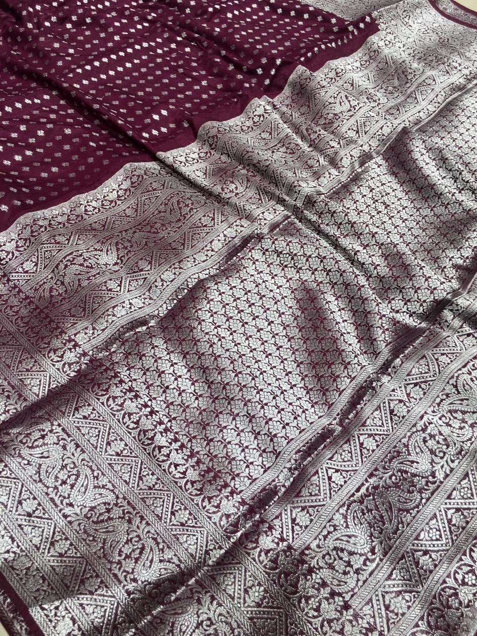 Lilly Tussar Saree