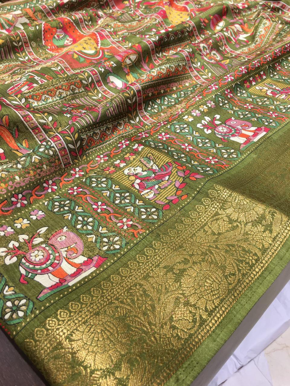 Kalamkari Saree