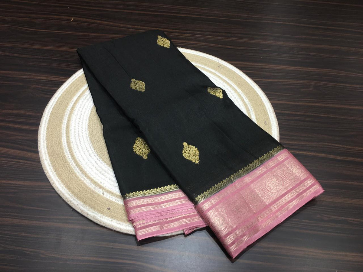 Moonga Crape Saree
