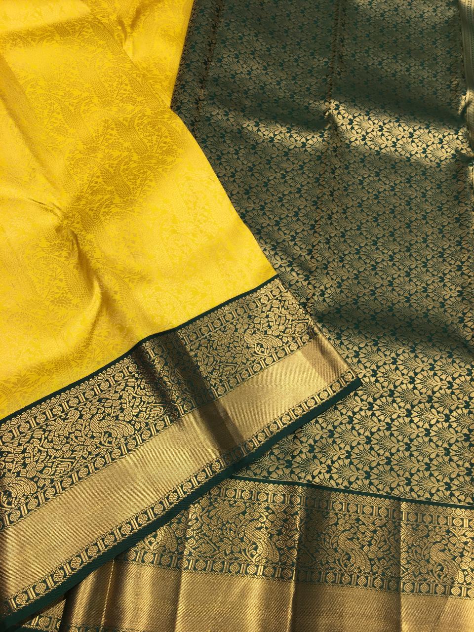 Pure Kanchipuram Broced Silk