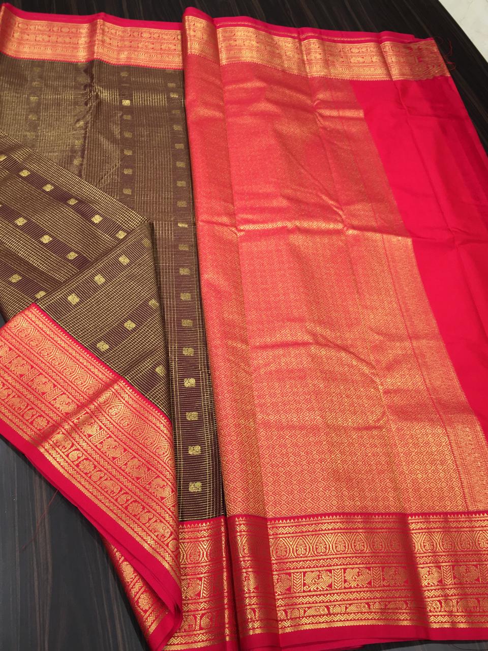 Semi Kanchipuram Silk