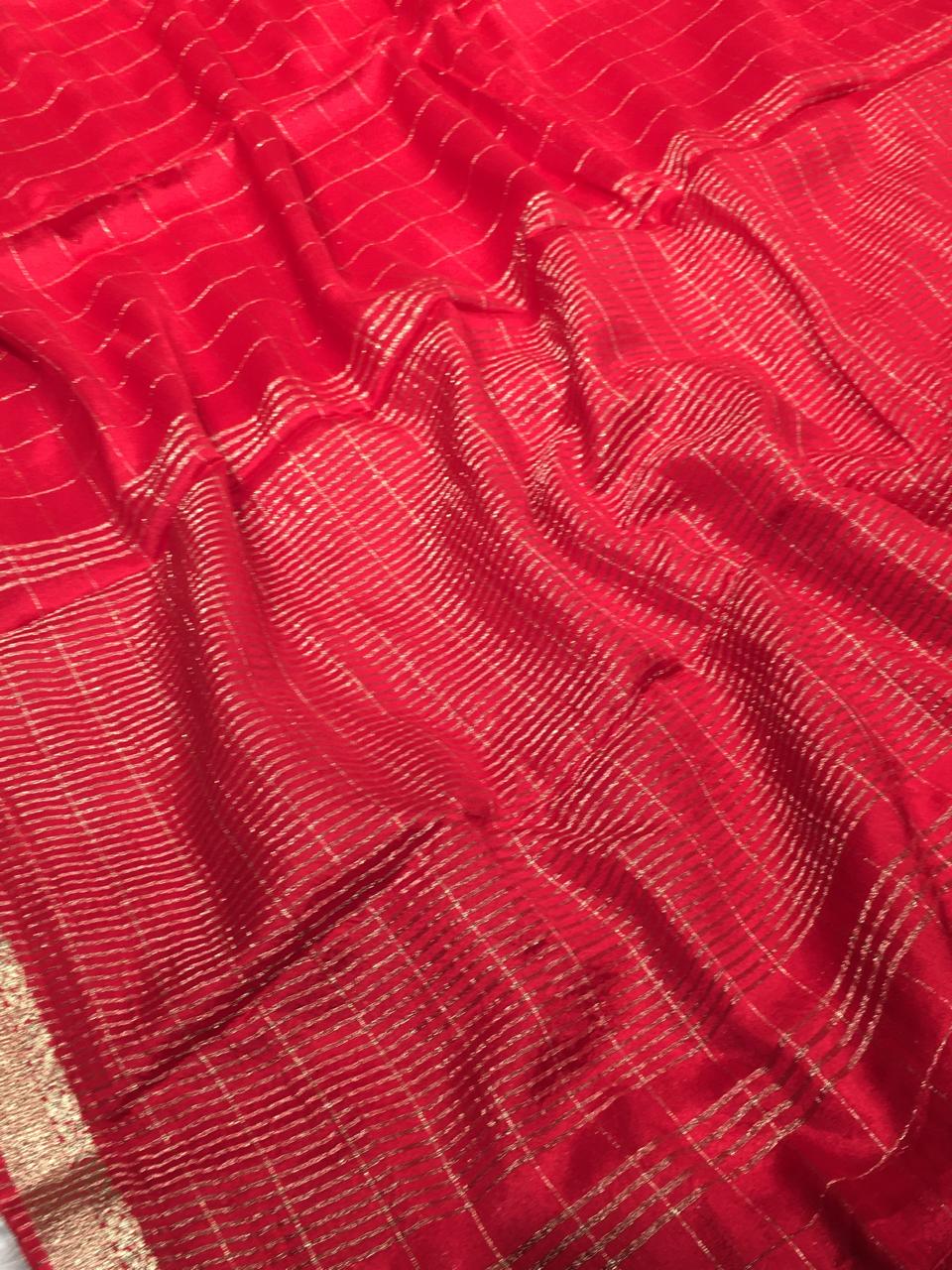Wrinkle Chiffon Saree