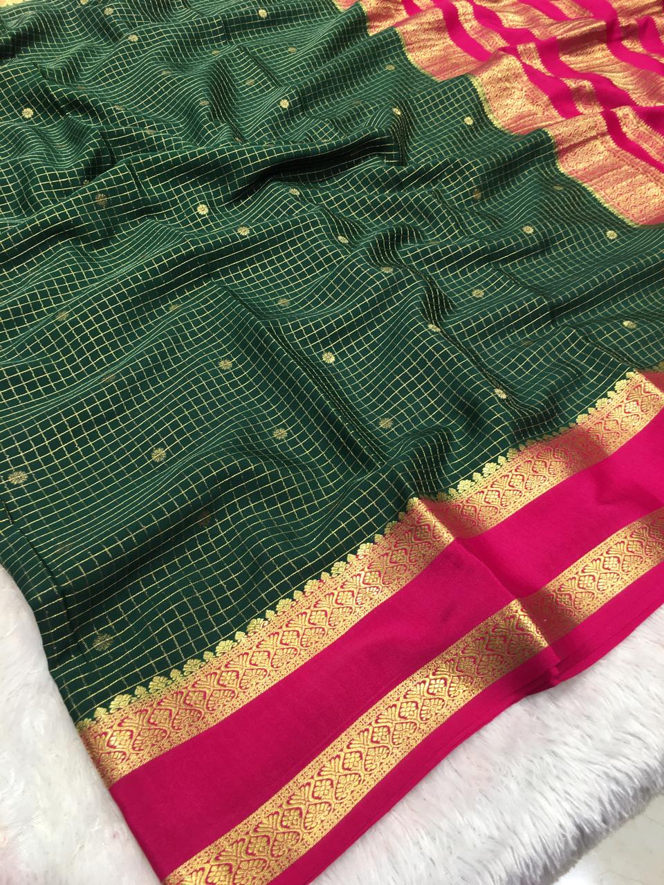 Pure Mysore Silk