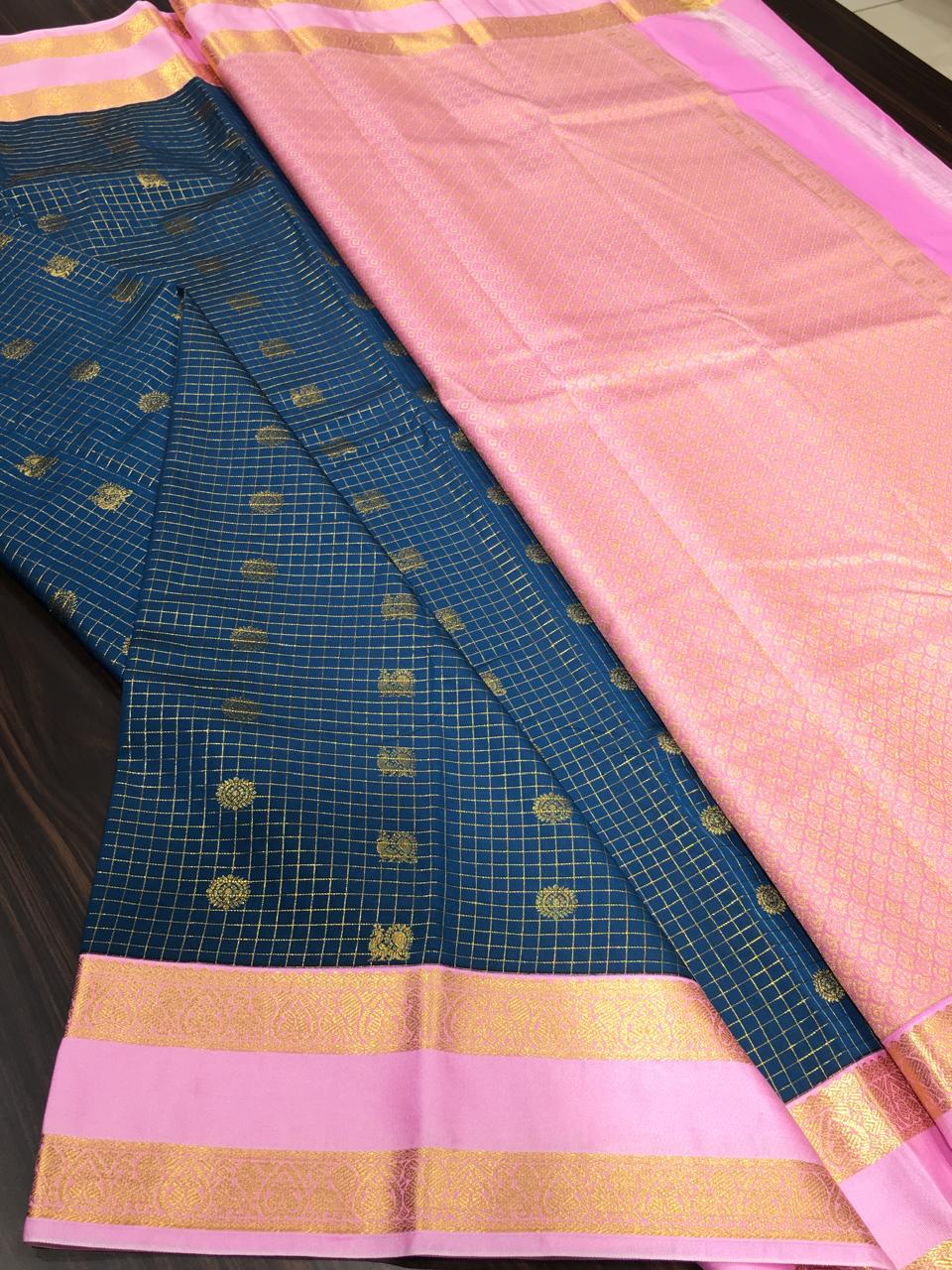 Semi Kanchipuram Silk