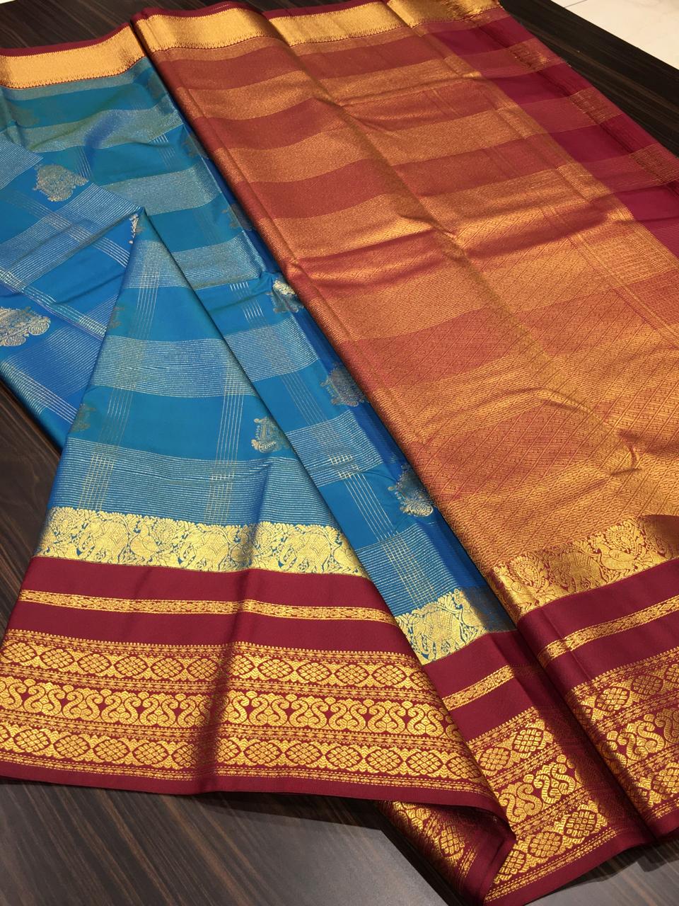 Semi Kanchipuram Silk