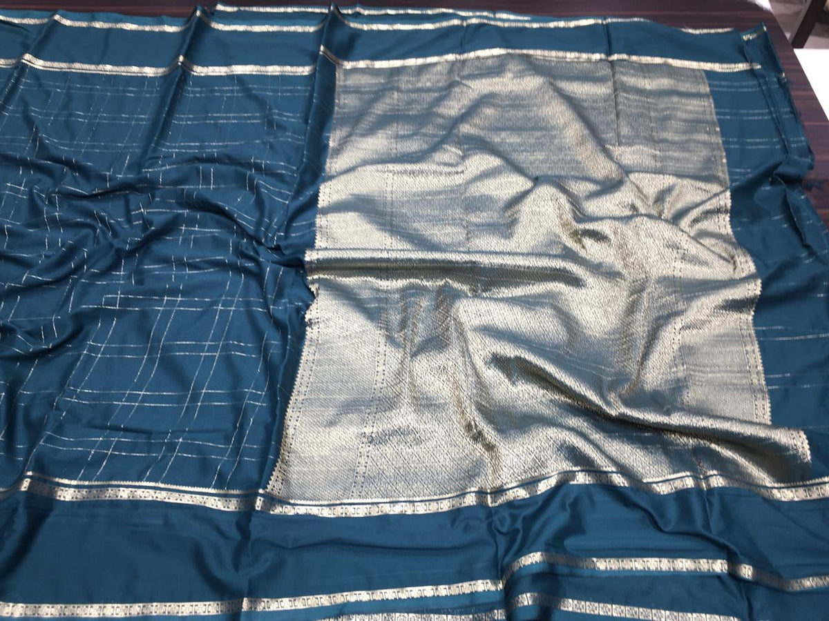 Semi Mysore Crape Silk