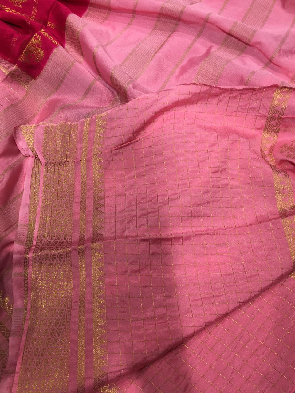 Semi Mysore Crape Silk