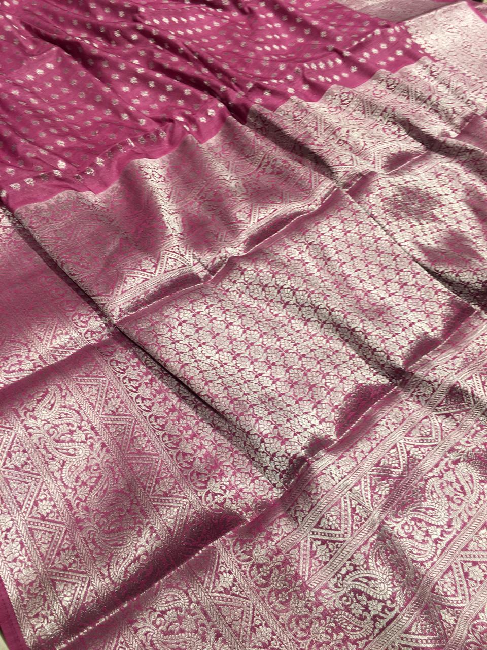 Lilly Tussar Saree