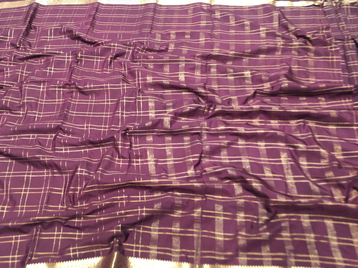 Semi Mysore Crape Silk