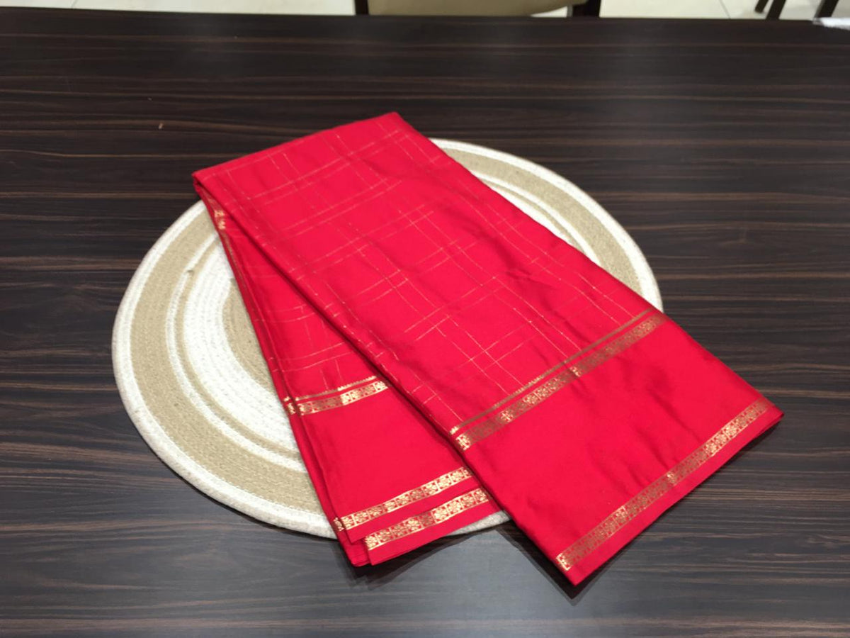 Semi Mysore Crape Silk