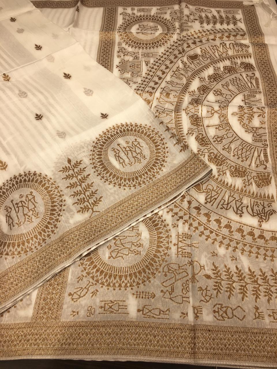 Soft Tussar Saree