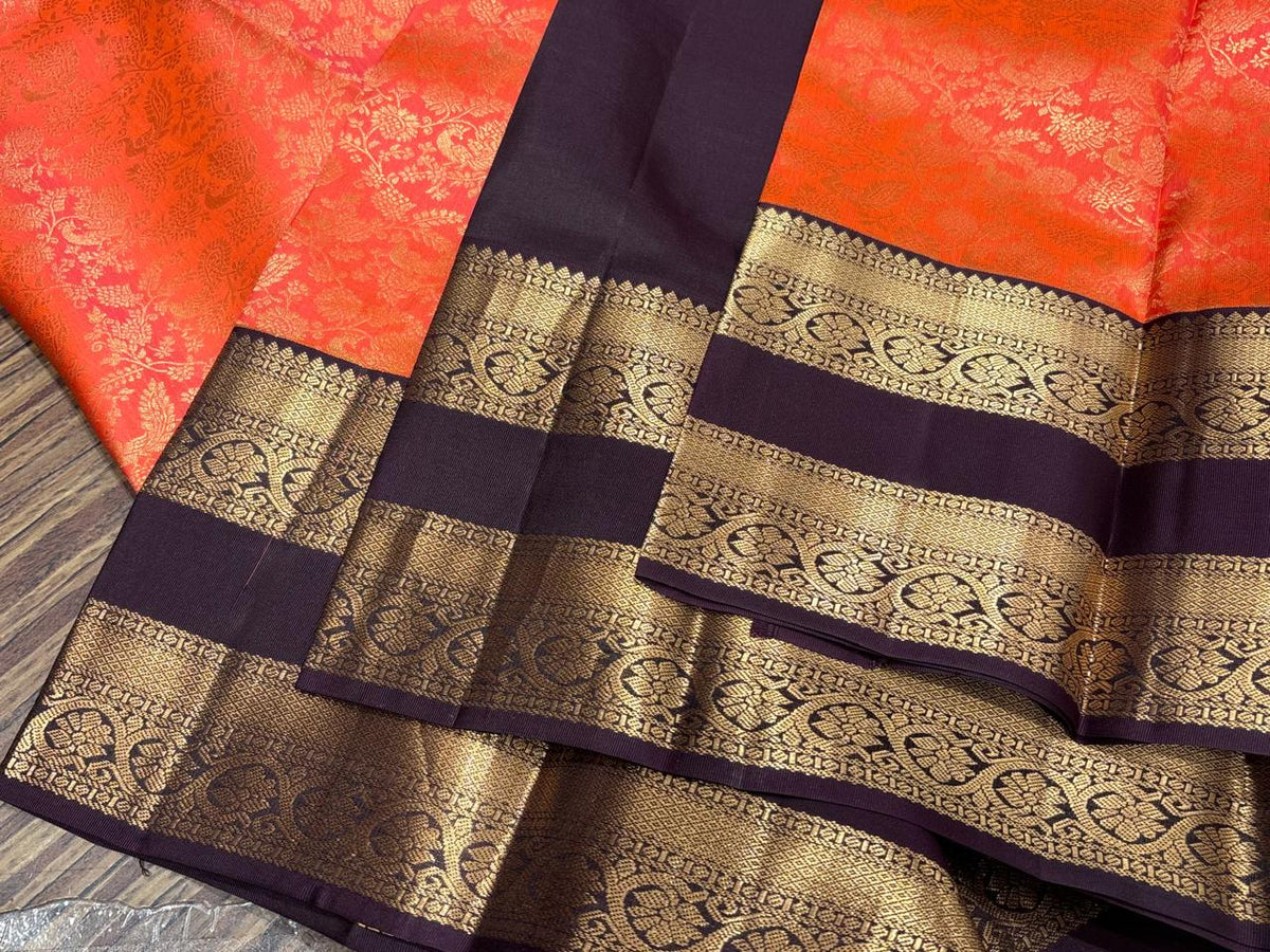 Pure Kanchipuram Broced Silk