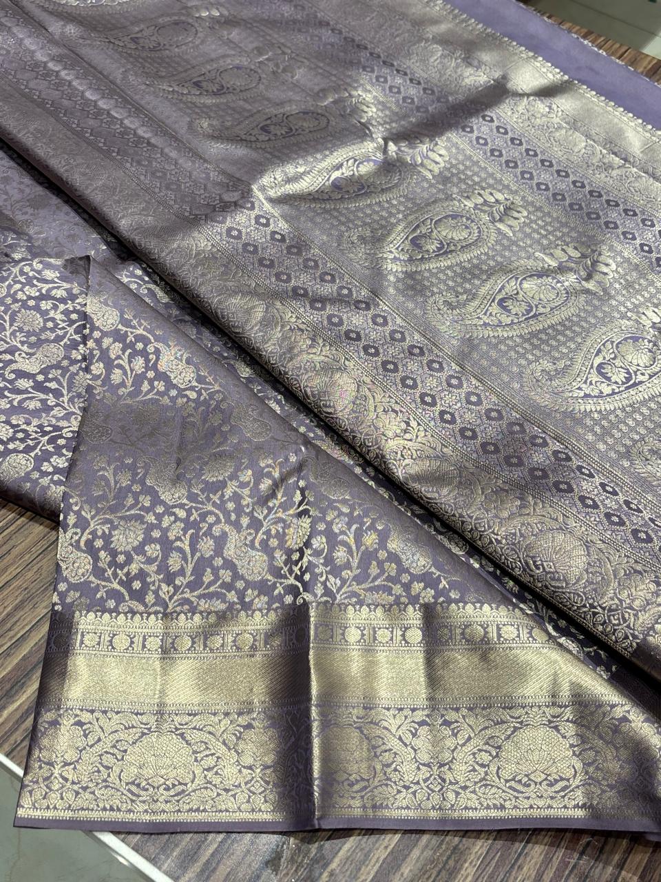Pure Kanchipuram Broced Silk