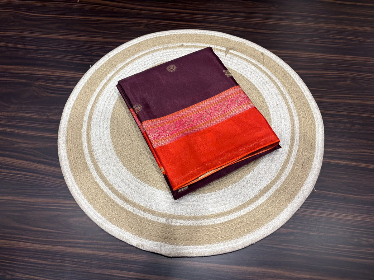 Crape Silk saree