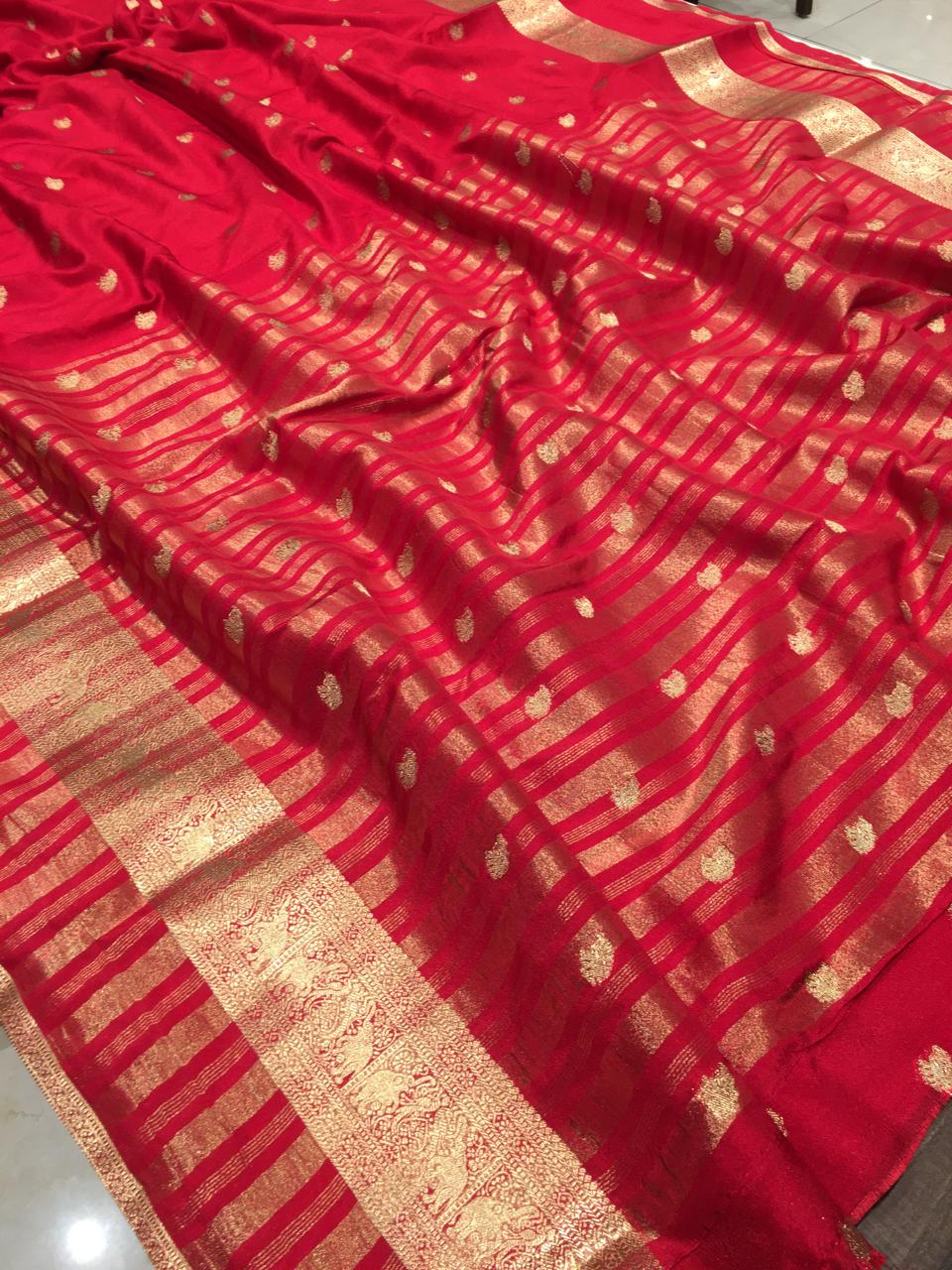 Semi Mysore Crape Silk