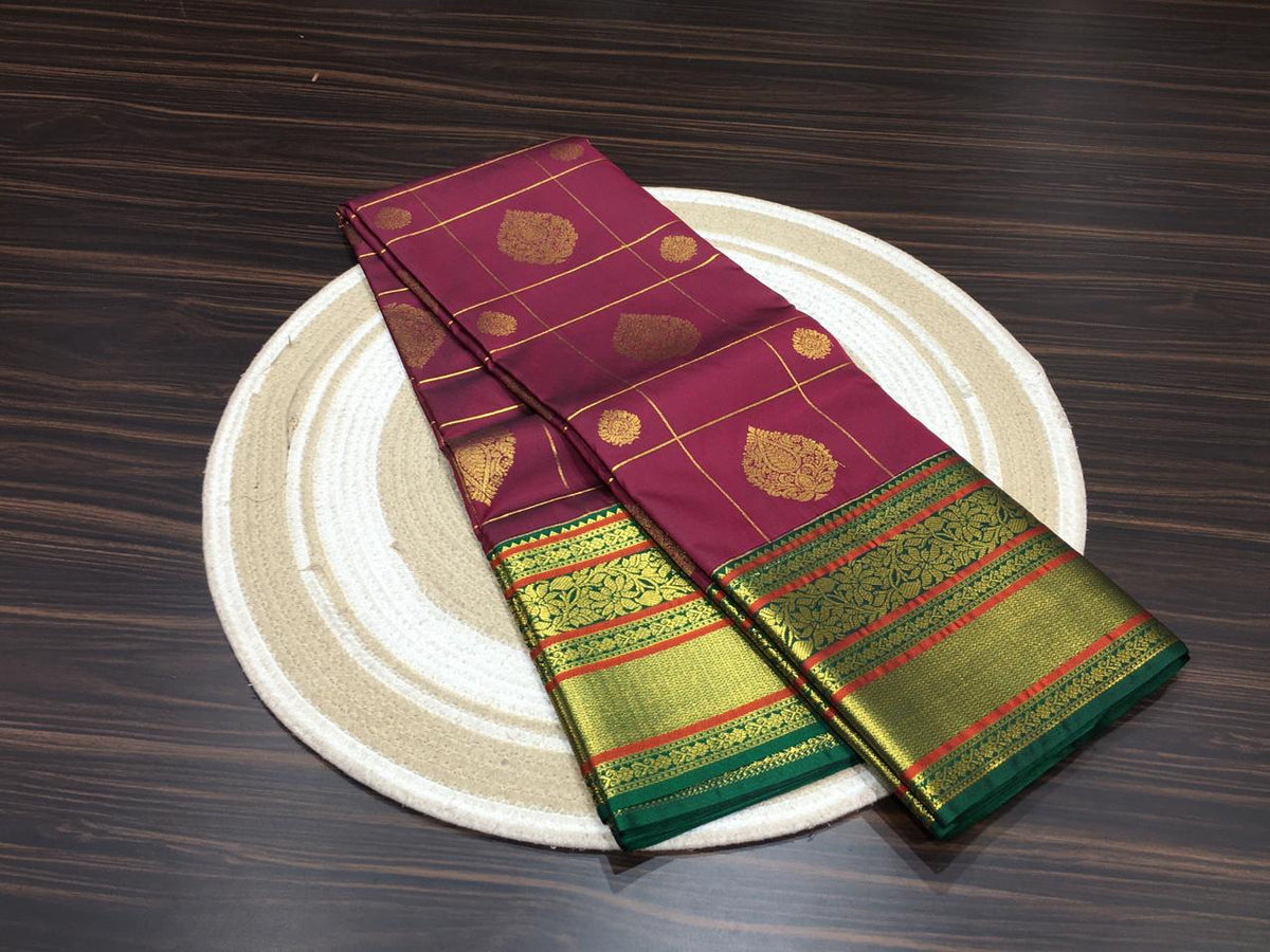 Semi Kanchipuram Silk