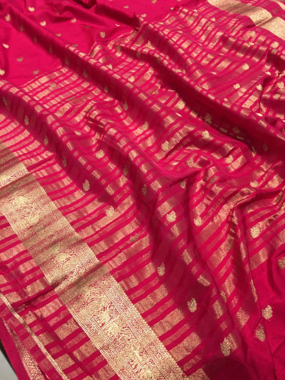 Semi Mysore Crape Silk