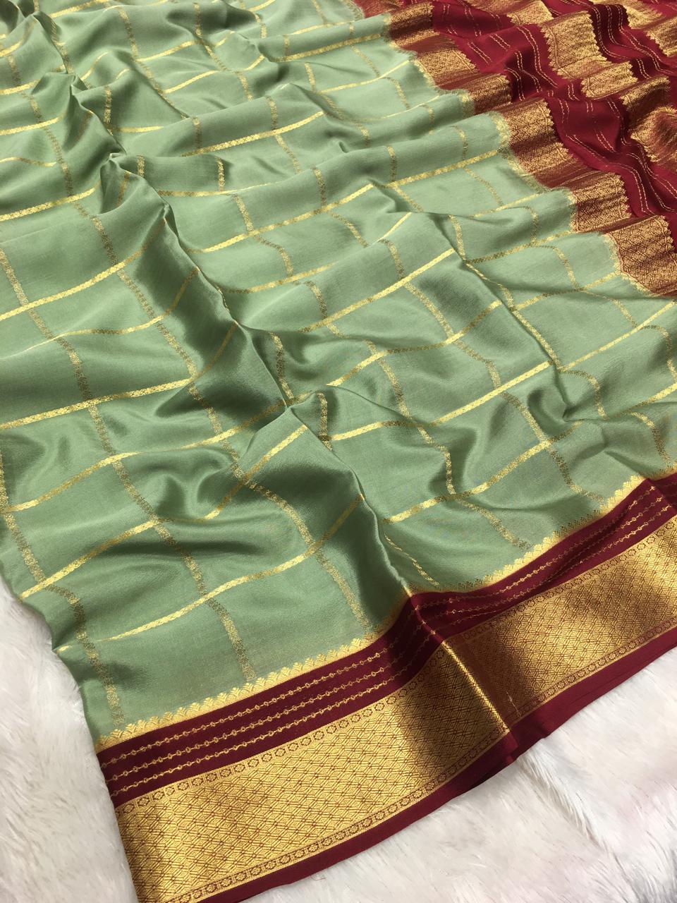 Pure Mysore Silk