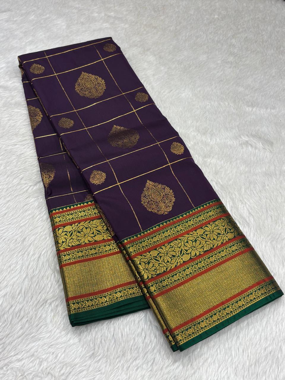 Semi Kanchipuram Silk