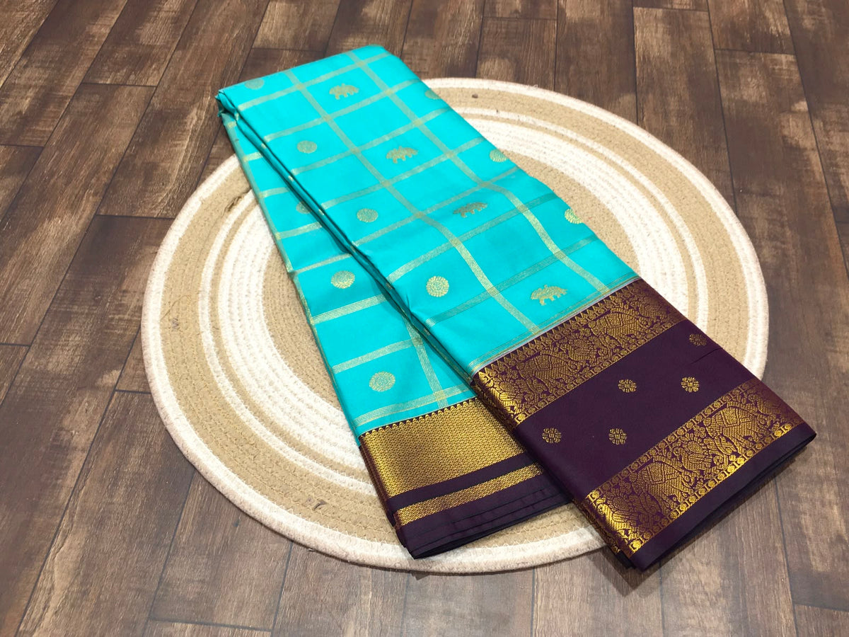 Semi Kanchipuram Silk