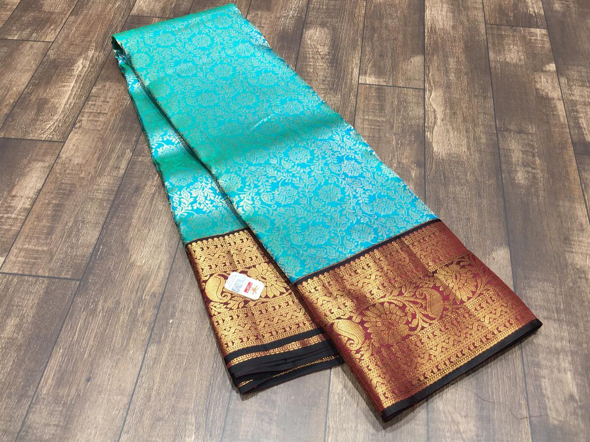 Pure Kanchipuram Broced Silk