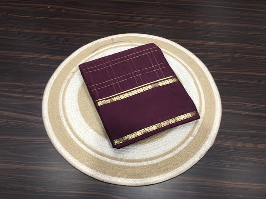 Semi Mysore Crape Silk