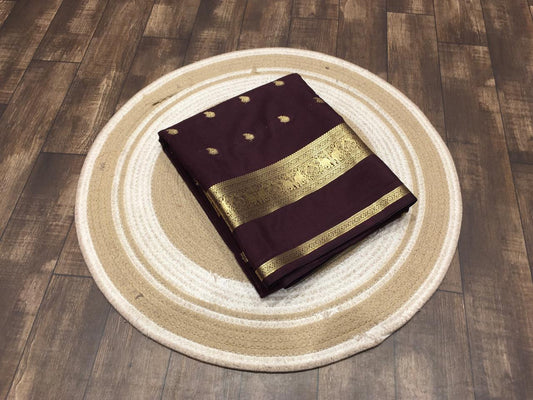 Semi Mysore Crape Silk
