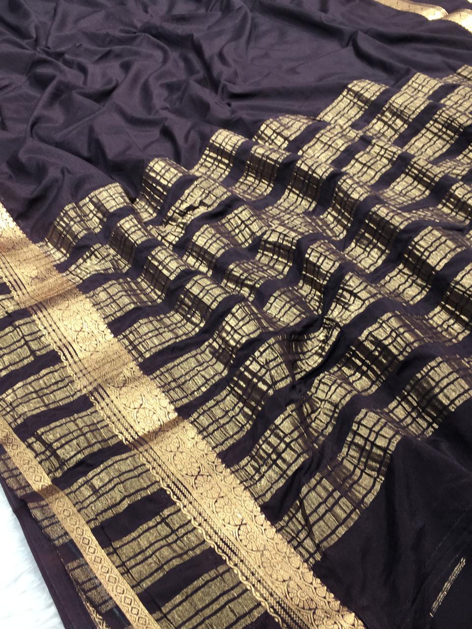 Semi Mysore Crape